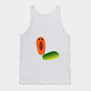 Cute papaya adorable fruits Tank Top